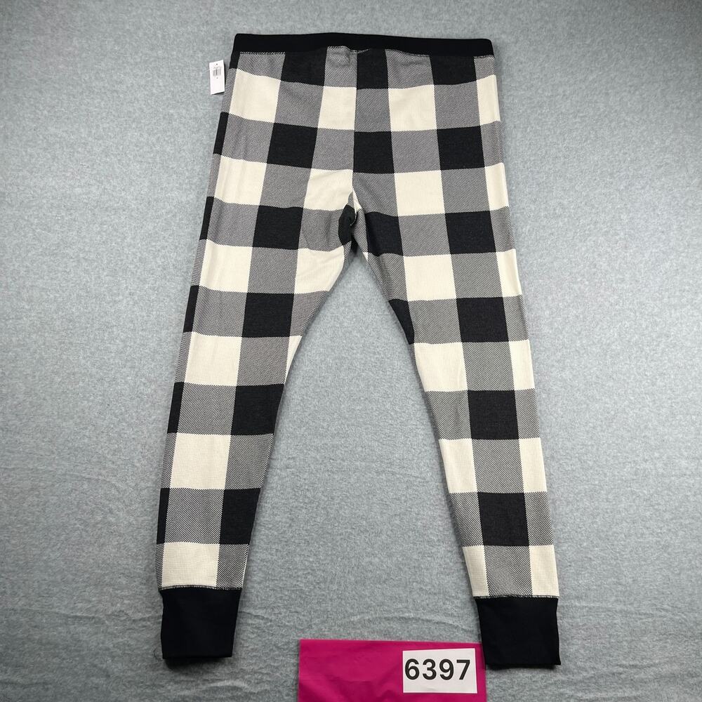 Old Navy Thermal Pants Buffalo Check Womens XL Lounge NEW NWT - Picture 9 of 10